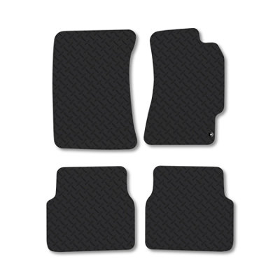 Car Mat Co Subaru Forester (1997-2003) 5mm Rubber Car Mats Heavy-Duty Tailored Fit from B&Q