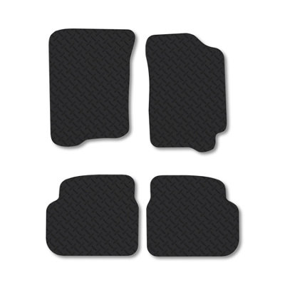 Car Mat Co Subaru Impreza (1993-2000) 5mm Rubber Car Mats Heavy-Duty Tailored Fit from B&Q