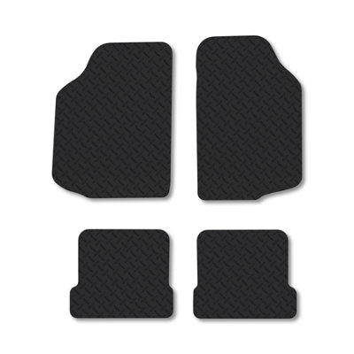 Car Mat Co Vw Golf Mk1 (1974-1983) 5mm Rubber Premium Car Mats Heavy-Duty Tailored Fit from B&Q