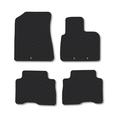 Car Mat Co Kia Sorento (2012-2015) (5 Seat) 5mm Rubber Car Mats Heavy-Duty Tailored Fit from B&Q