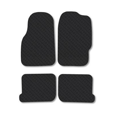 Car Mat Co Honda Cr-X (1983-1991) 5mm Rubber Premium Car Mats Heavy-Duty Tailored Fit from B&Q