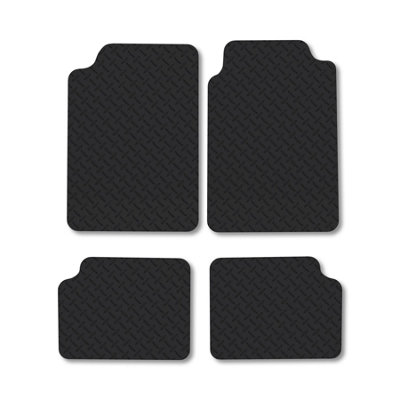 Car Mat Co Citroen Xantia (1993-2001) 5mm Rubber Car Mats Heavy-Duty Tailored Fit from B&Q
