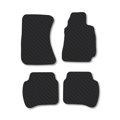 Car Mat Co Daihatsu Terios (1997-2006) 5mm Rubber Car Mats Heavy-Duty Tailored Fit from B&Q