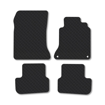 Car Mat Co Mercedes Gla (2014-2020) (X156) 5mm Rubber Car Mats Heavy-Duty Tailored Fit from B&Q