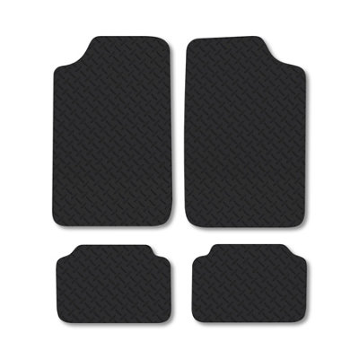 B&Q -  Peugeot 309 (1985-1994) 5mm Rubber Premium Car Mats Heavy-Duty Tailored Fit