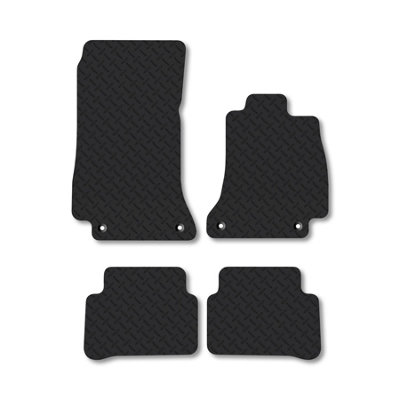 Car Mat Co Mercedes E-Class 2016+ (W213) (Saloon  Estate) 5mm Rubber Car Mats  Tailored from B&Q