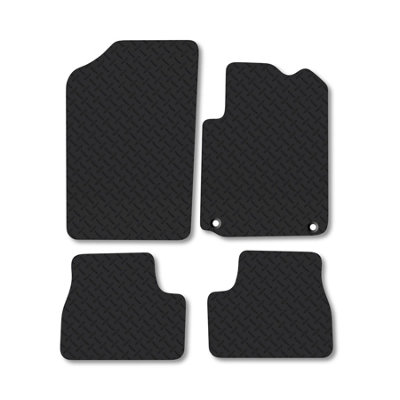 B&Q -  Citroen Ds3 (2016+) 5mm Rubber Premium Car Mats Heavy-Duty Tailored Fit
