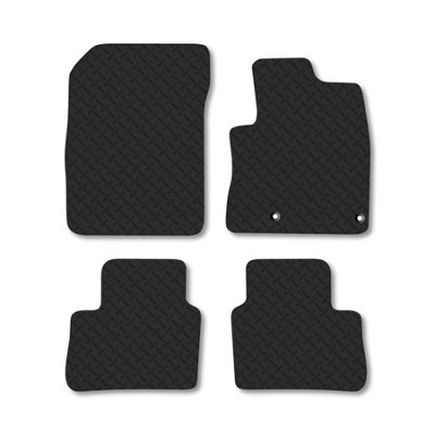 Car Mat Co Nissan Qashqai (2021+) (Mild Hybrid) Rubber Car Mats Heavy-Duty Tailored Fit from B&Q