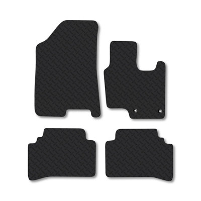 Car Mat Co Kia Sportage (Phev) (2022+) 5mm Rubber Car Mats Heavy-Duty Tailored Fit from B&Q