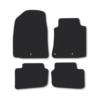 Car Mat Co Hyundai Ioniq (2020+)  Hybrid 5mm Rubber Car Mats Heavy-Duty Tailored Fit from B&Q