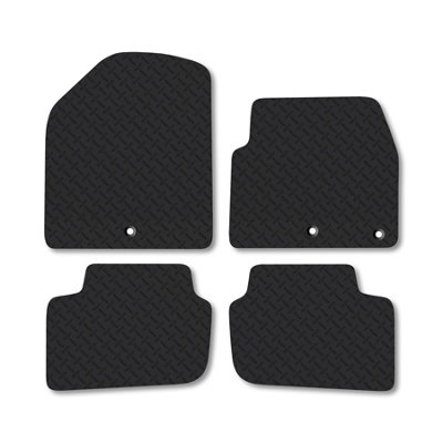 Car Mat Co Hyundai Ioniq (2020+) Ev 5mm Rubber Premium Car Mats Heavy-Duty Tailored Fit from B&Q
