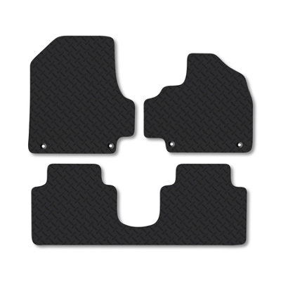 Car Mat Co Hyundai Ioniq 2021+ (Sliding Centre Console) 5mm Rubber Car Mats Heavy-Duty from B&Q