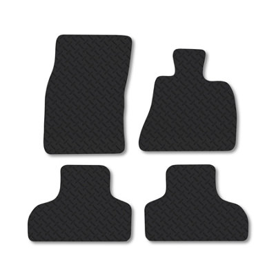 Car Mat Co Bmw X5 F15 (2013-2020) 5mm Rubber Premium Car Mats Heavy-Duty Tailored Fit from B&Q