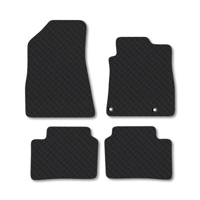 Car Mat Co Kia Niro (2022+)  Phev 5mm Rubber Premium Car Mats Heavy-Duty Tailored Fit from B&Q