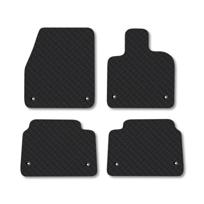 Car Mat Co Land Rover Discovery Sport 2019+ (Hybrid) Rubber Car Mats Heavy-Duty Tailored from B&Q