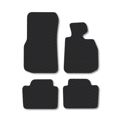 Car Mat Co Bmw 4 Series F36 Gran Coupe (2013-2020) Rubber Car Mats Heavy-Duty Tailored Fit from B&Q