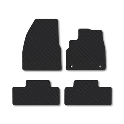 Car Mat Co Renault Megane E-Tech (2022+) 5mm Rubber Car Mats Heavy-Duty Tailored Fit from B&Q
