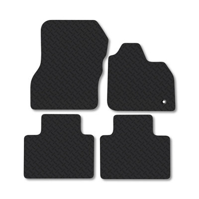 Car Mat Co Renault Zoe E-Tech (2021+) Ev 5mm Rubber Car Mats Heavy-Duty Tailored Fit from B&Q