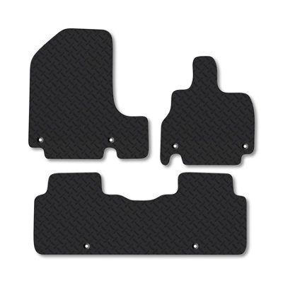 Car Mat Co Genesis Gv60 (2021+) 5mm Rubber Premium Car Mats Heavy-Duty Tailored Fit from B&Q