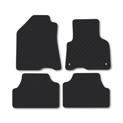 Car Mat Co Kia Soul (2020+)  Ev 5mm Rubber Premium Car Mats Heavy-Duty Tailored Fit from B&Q