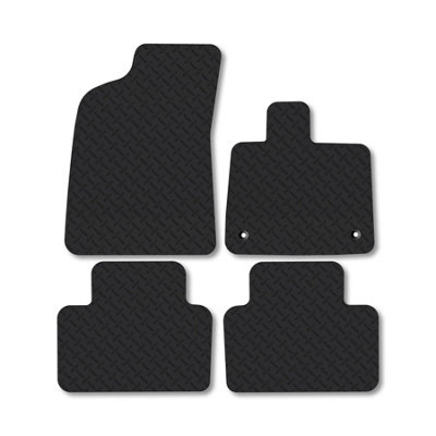 Car Mat Co Volvo Ex30 (2024+) 5mm Rubber Premium Car Mats Heavy-Duty Tailored Fit from B&Q
