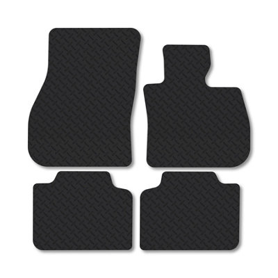 Car Mat Co Mini Countryman (2024+) 5mm Rubber Premium Car Mats Heavy-Duty Tailored Fit from B&Q
