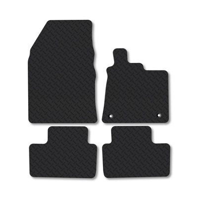 Car Mat Co Renault Symbioz (2024+) 5mm Rubber Premium Car Mats Heavy-Duty Tailored Fit from B&Q