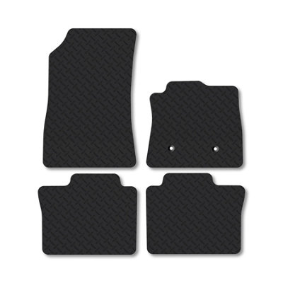 Car Mat Co Renault Rafale (2024+) 5mm Rubber Premium Car Mats Heavy-Duty Tailored Fit from B&Q