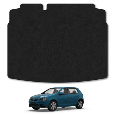 Car Mat Co Vw Golf Mk5 (2003-2009) Boot Liner Tailored Accessory Protector Anti-Slip Durable Pet Friendly Carpet Black Trim from B&Q