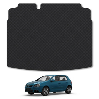 Car Mat Co Vw Golf Mk5 (2003-2009) Rubber Boot Mat Tailored Accessory Protector Liner Durable Waterproof Accessories from B&Q