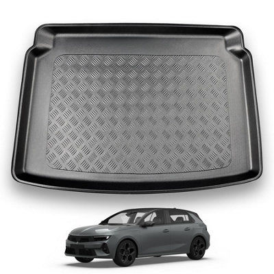 Nomad Vauxhall Astra L (2022+) Boot Liner (Non-Adjustable Boot Floor) Tailored Boot Mat Protector Waterproof Accessory from B&Q