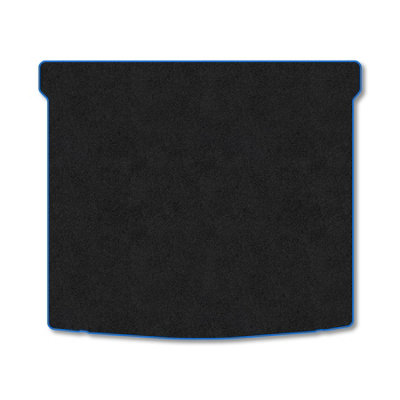 Car Mat Co Cupra Tavascan (2024+) (Upper Boot Floor) Boot Liner Tailored Accessory Protector Anti-Slip Durable Pet Friendly Carpet Blue Trim from B&Q
