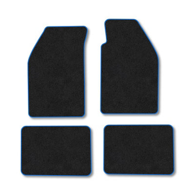 Car Mat Co Saab 900 (1991-1993) Premium Car Mats Tufted-Pile Carpet Blue Trim Tailored Fit Car Accessories Durable Set from B&Q