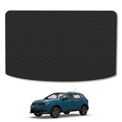 B&Q -  Nissan Qashqai (2013-2021) (Lower Boot) Rubber Boot Mat Tailored Accessory Protector Liner Durable Waterproof Accessories