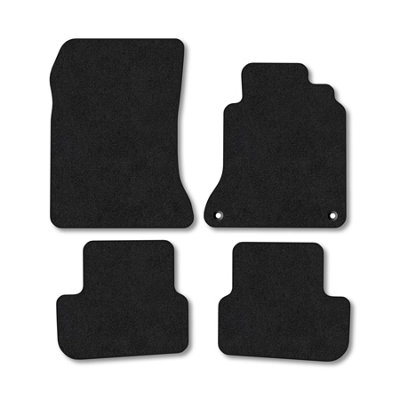 Car Mat Co Mercedes Gla (2014-2020) (X156) Premium Car Mats Tufted-Pile Carpet Black Trim Tailored Fit Car Accessories Durable Set from B&Q