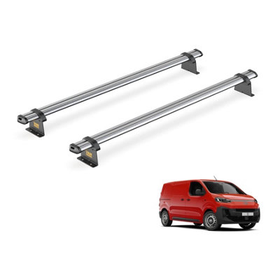 B&Q -  Fiat Scudo (2022+) Roof Rack 2 Steel Roof BarsUltibar TradeSb333-2