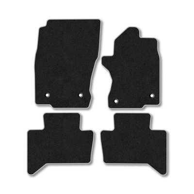 Car Mat Co Toyota Land Cruiser 5 Model 2024+ Car Mats Grey Trim Carpet Tailored from B&Q