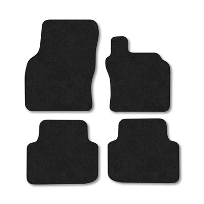 Car Mat Co Vw Passat (2014-2023) Premium Car Mats Tufted-Pile Carpet Black Trim Tailored Fit Car Accessories Durable Set from B&Q