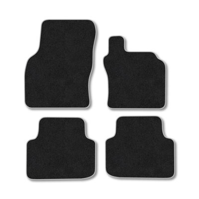 Car Mat Co Vw Passat (2014-2023) Premium Car Mats Tufted-Pile Carpet Grey Trim Tailored Fit Car Accessories Durable Set from B&Q