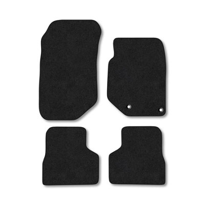 Car Mat Co Vauxhall Mokka (2020+) Premium Car Mats Tufted-Pile Carpet Black Trim Tailored Fit Car Accessories Durable Set from B&Q