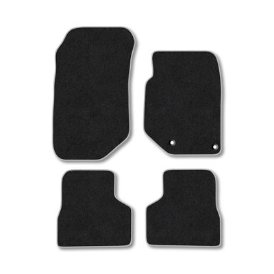 Car Mat Co Vauxhall Mokka (2020+) Premium Car Mats Tufted-Pile Carpet Grey Trim Tailored Fit Car Accessories Durable Set from B&Q