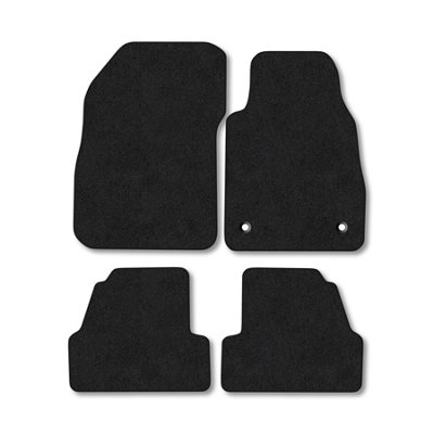 Car Mat Co Vauxhall Mokka (2012-2019) Premium Car Mats Tufted-Pile Carpet Black Trim Tailored Fit Car Accessories Durable Set from B&Q