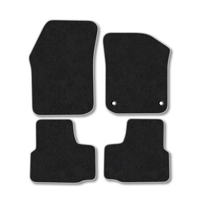 B&Q -  Vw Up (2012+) Premium Car Mats Tufted-Pile Carpet Grey Trim Tailored Fit Car Accessories Durable Set