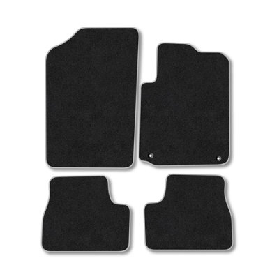 Car Mat Co Citroen Ds3 (2010-2016) Premium Car Mats Tufted-Pile Carpet Grey Trim Tailored Fit Car Accessories Durable Set from B&Q