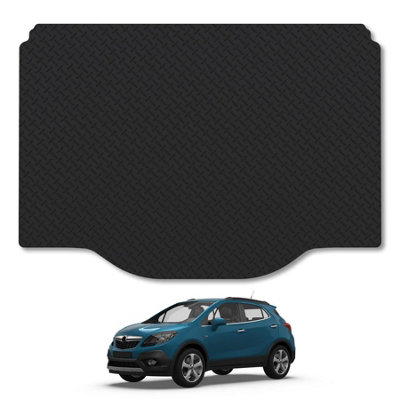 Car Mat Co Vauxhall Mokka (2012-2020) Heavy-Duty Rubber Boot Mat Tailored Accessory Protector Durable 5mm Thick Waterproof from B&Q