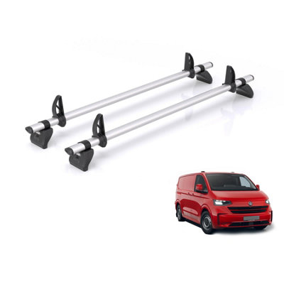 B&Q -  Roof Rack For Vw Transporter (2022+) 2X Aluminium Roof BarsKammbar ProTb2Pr