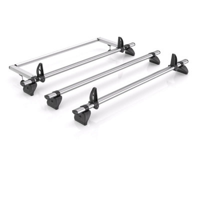 B&Q - Maxus Deliver 9 Roof Rack For (LongX-High Roof) 3X Bars & RollerRhino Fleet