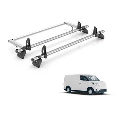 B&Q - Vd  Kammbar Fleet & Roller 2 Bars Roof Rack For The Maxus E-Deliver 3 2021+ Only Fits Swb (L1) Wheelbase