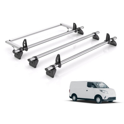 B&Q - Vd  Kammbar Fleet & Roller 3 Bars Roof Rack For The Maxus E-Deliver 3 2021+ Only Fits Swb (L1) Wheelbase