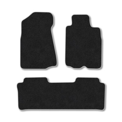Car Mat Co Honda Cr-V (2002-2006) Premium Car Mats Tufted-Pile Carpet Grey Trim Tailored Fit Car Accessories Durable Set from B&Q